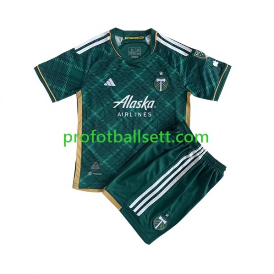 Fotballdrakt Portland Timbers Barn Hjemmekit 2023 Kortermet