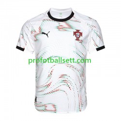 Fotballdrakt Portugal Herre Bortekit 2025 Kortermet