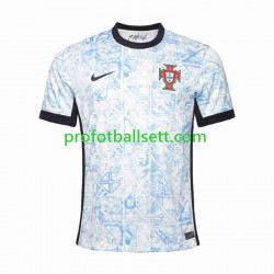 Fotballdrakt Portugal Herre Bortekit Euro 2024 Kortermet
