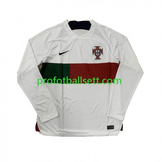 Fotballdrakt Portugal Herre Bortekit VM 2022 Langermet
