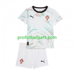 Fotballdrakt Portugal Barn Bortekit 2025 Kortermet
