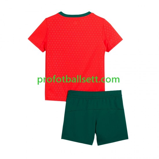 Fotballdrakt Portugal Barn Hjemmekit 2025 Kortermet