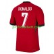 Fotballdrakt Portugal Cristiano Ronaldo 7 Herre Hjemmekit Euro 2024 Kortermet