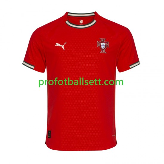 Fotballdrakt Portugal Herre Hjemmekit 2025 Kortermet