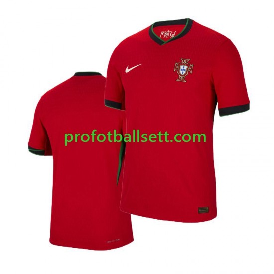Fotballdrakt Portugal Herre Hjemmekit Euro 2024 Kortermet