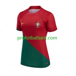 Fotballdrakt Portugal Dame Hjemmekit VM 2022 Kortermet