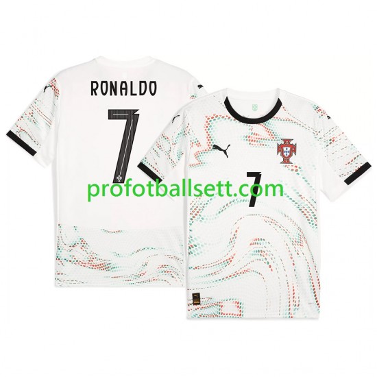 Fotballdrakt Portugal RONALDO 7 Herre Bortekit 2025 Kortermet