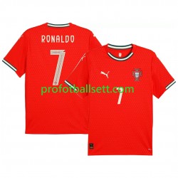 Fotballdrakt Portugal RONALDO 7 Herre Hjemmekit 2025 Kortermet