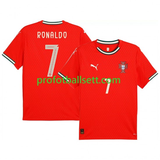 Fotballdrakt Portugal RONALDO 7 Herre Hjemmekit 2025 Kortermet