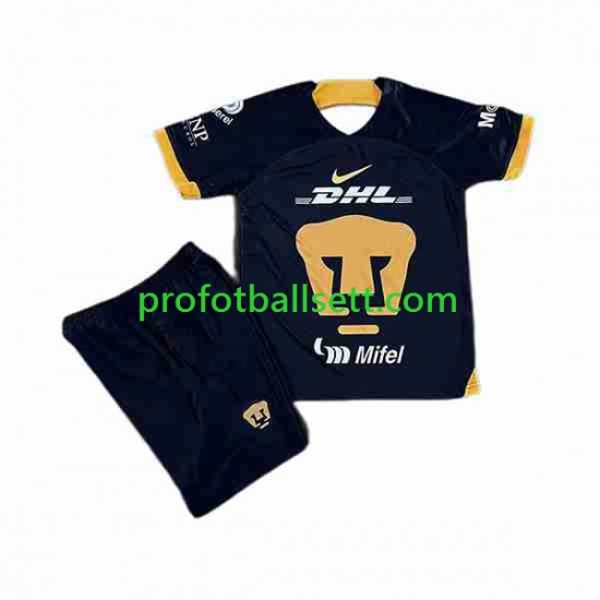 Fotballdrakt Pumas UNAM Barn Bortekit 2023-2024 Kortermet