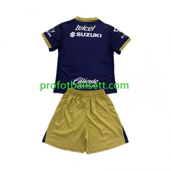Fotballdrakt Pumas UNAM Barn Bortekit 2024-2025 Kortermet