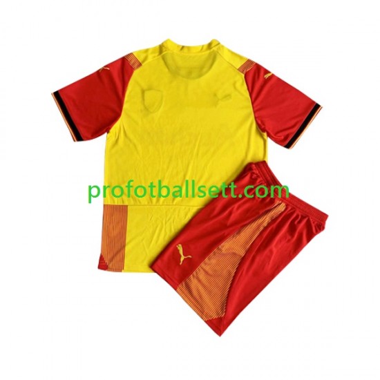 Fotballdrakt RC Lens Barn Hjemmekit 2023-2024 Kortermet