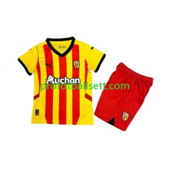 Fotballdrakt RC Lens Barn Hjemmekit 2024-2025 Kortermet