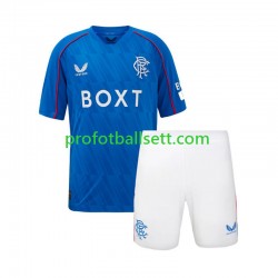 Fotballdrakt Rangers Barn Hjemmekit 2024-2025 Kortermet