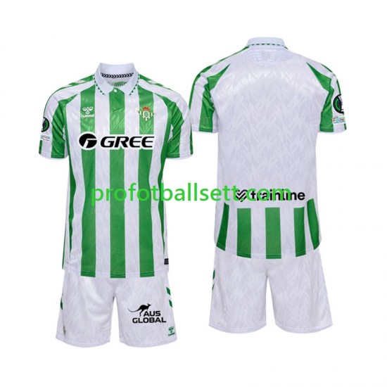Fotballdrakt Real Betis Barn Hjemmekit 2024-2025 Kortermet