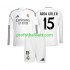 Fotballdrakt Real Madrid Arda Guler 15 Barn Hjemmekit 2024-2025 Langermet