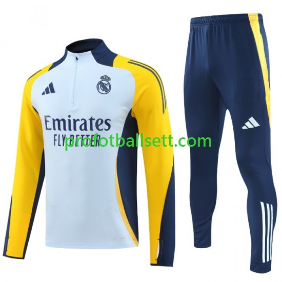 Real Madrid 2024-2025 Blå Trenings Collegegenser Set