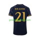 Fotballdrakt Real Madrid Brahim Diaz 21 Herre Bortekit 2023-2024 Kortermet