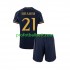 Fotballdrakt Real Madrid Brahim Diaz 21 Barn Bortekit 2023-2024 Kortermet