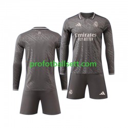 Fotballdrakt Real Madrid Barn Tredjekit 2024-2025 Langermet