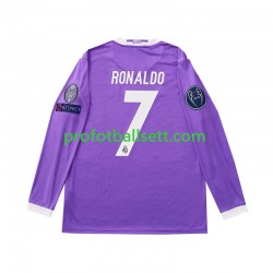 Retro Fotballdrakt Real Madrid Cristiano Ronaldo 7 2016 Herre Bortekit Langermet
