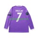 Retro Fotballdrakt Real Madrid Cristiano Ronaldo 7 2016 Barn Bortekit Langermet