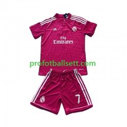 Retro Fotballdrakt Real Madrid Cristiano Ronaldo 7 2014-2015 Barn Bortekit Kortermet