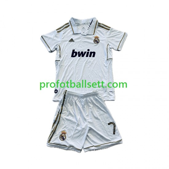 Retro Fotballdrakt Real Madrid Cristiano Ronaldo 7 -2012 Barn Hjemmekit 2011 Kortermet