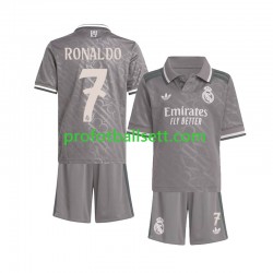 Fotballdrakt Real Madrid Cristiano Ronaldo 7 Barn Tredjekit 2024-2025 Kortermet