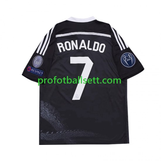 Retro Fotballdrakt Real Madrid Cristiano Ronaldo 7 2014 Barn Tredjekit Kortermet