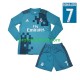 Retro Fotballdrakt Real Madrid Cristiano Ronaldo 7 2017 Barn Tredjekit Langermet