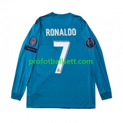 Retro Fotballdrakt Real Madrid Cristiano Ronaldo 7 2017 Barn Tredjekit Langermet