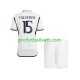 Fotballdrakt Real Madrid Federico Valverde 15 Barn Hjemmekit 2023-2024 Kortermet