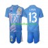 Fotballdrakt Real Madrid Keeper Andriy Lunin 13 Barn Hjemmekit 2024-2025 Kortermet