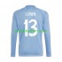 Fotballdrakt Real Madrid Keeper Andriy Lunin 13 Herre Hjemmekit 2024-2025 Blå Langermet