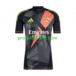 Fotballdrakt Real Madrid Keeper Herre Bortekit 2024-2025 Kortermet