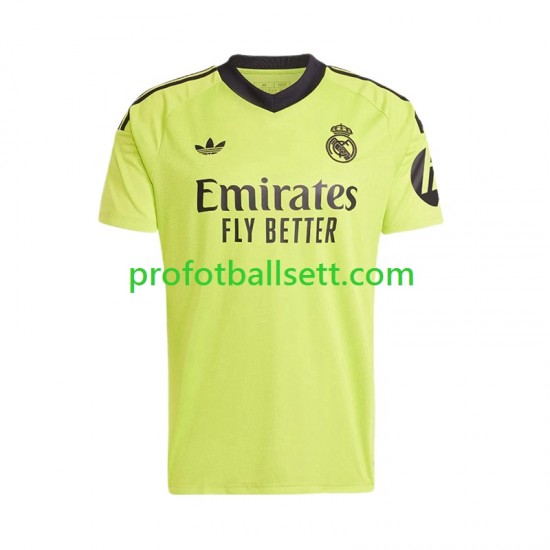 Fotballdrakt Real Madrid Keeper COURTOIS 1 Herre Tredjekit 2024-2025 Kortermet