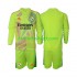Fotballdrakt Real Madrid Keeper Barn Fjerdekit 2024-2025 Langermet