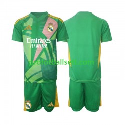 Fotballdrakt Real Madrid Keeper Barn Tredjekit 2024-2025 Kortermet