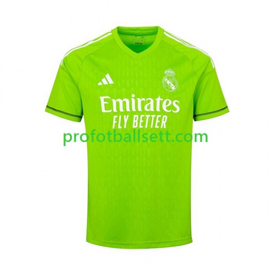 Fotballdrakt Real Madrid Keeper Herre Hjemmekit 2023-2024 Kortermet
