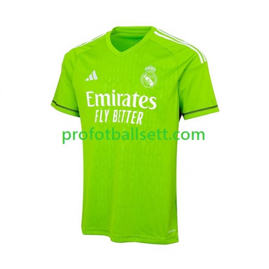 Fotballdrakt Real Madrid Keeper Herre Hjemmekit 2023-2024 Kortermet