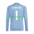 Fotballdrakt Real Madrid Keeper Thibaut Courtois 1 Herre Hjemmekit 2024-2025 Blå Langermet