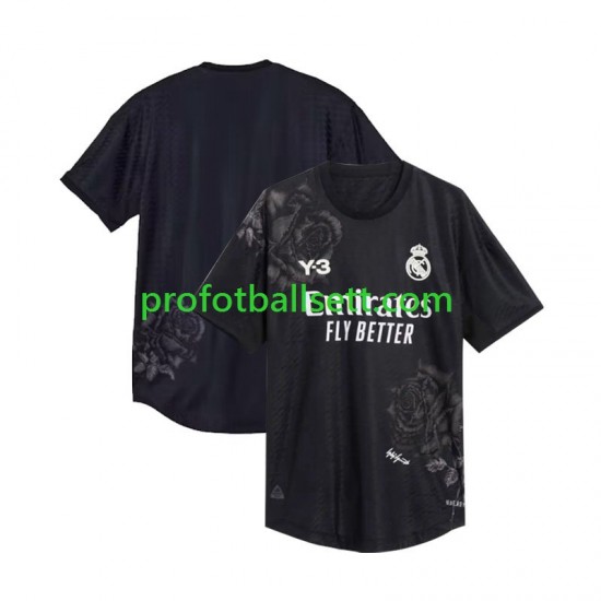 Fotballdrakt Real Madrid Keeper Y-3 Herre Fjerdekit 2023-2024 Svart Kortermet