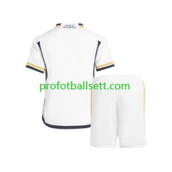 Fotballdrakt Real Madrid Barn Hjemmekit 2023-2024 Kortermet