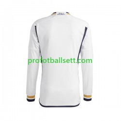 Fotballdrakt Real Madrid Herre Hjemmekit 2023-2024 Langermet