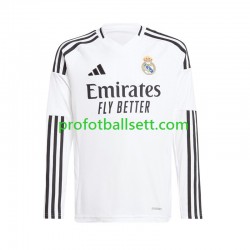 Fotballdrakt Real Madrid Herre Hjemmekit 2024-2025 Hvit Langermet