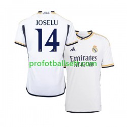 Fotballdrakt Real Madrid JOSELU 14 Herre Hjemmekit 2023-2024 Kortermet
