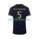 Fotballdrakt Real Madrid Jude Bellingham 5 Herre Bortekit 2023-2024 Kortermet