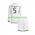Fotballdrakt Real Madrid Jude Bellingham 5 Barn Hjemmekit 2023-2024 Langermet