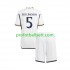 Fotballdrakt Real Madrid Jude Bellingham 5 Barn Hjemmekit 2023-2024 Kortermet